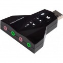 SC C-Media Dynamode USB 8(7.1)  Virtual, 2 стерео-выхода, 2 моно-входа, RTL 3D