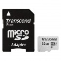 Transcend 32Gb C10 UHS-I R95/W45MB/s +SD адаптер (TS32GUSD300S-A)