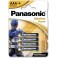 бат. AAA  Panasonic ALKALINE POWER (4шт/уп)