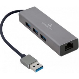 USB Hub Maxxter A-AMU3-LAN-01