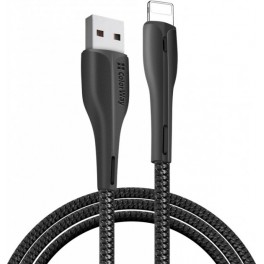 ColorWay USB-A - Lightning 1m Black (CW-CBUL034-BK)