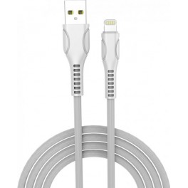 ColorWay USB/Apple Lightning Line Drawing White 1m (CW-CBUL027-WH)