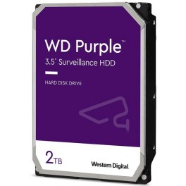 HDD  2TB 256MB WD Purple Surveillance  SATA 3