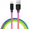 Colorway CW-CBUL016-MC USB - Apple Lightning (multicolor) 2.4А 1м