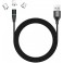 ColorWay USB-Lightning/microUSB/USB-C Magnetic Data/Quick Charge 1m Black (CW-CBUU038-BK) 