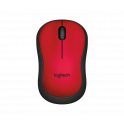 Mouse Logitech M220 Silent Wireless Black/Red