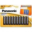 Panasonic AA bat Alkaline 10шт Alkaline Power (LR6REB/10BW)