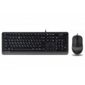 Key+Mouse A4Tech F1010 (Grey)