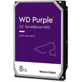 HDD  8TB 256MB WD Purple Surveillance  SATA 3