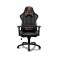 Крісло для геймерів Cougar Armor Black дихаюча екошкіра, стальний каркас, чорний