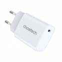 Мережевий зарядний пристрій Choetech Q5004-EU-WH