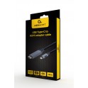 Cable USB-C-HDMI Cablexpert (CC-USB3C-HDMI-01-6) v.2.1, 1,8м