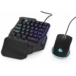 Key+Mouse Gembird GGS-IVAR-TWIN
