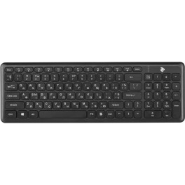 Клавіатура бездротова 2E KS230 Slim WL Black