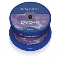 Verbatim DVD+R 4,7GB 16x Cake 50pcs