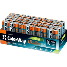 бат. AA  Colorway Alkaline Power (40шт/уп)