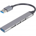 Концентратор USB3.0 Gembird UHB-U3P1U2P3-02 (USB3x1port, USB2x3 ports)