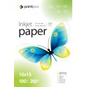 PrintPro 10x15 200г Glossy PG200-100 (PGE2001004R)
